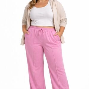 Pink Athleisure Lounge Pants XL | New With Tags | Elastic Waist
